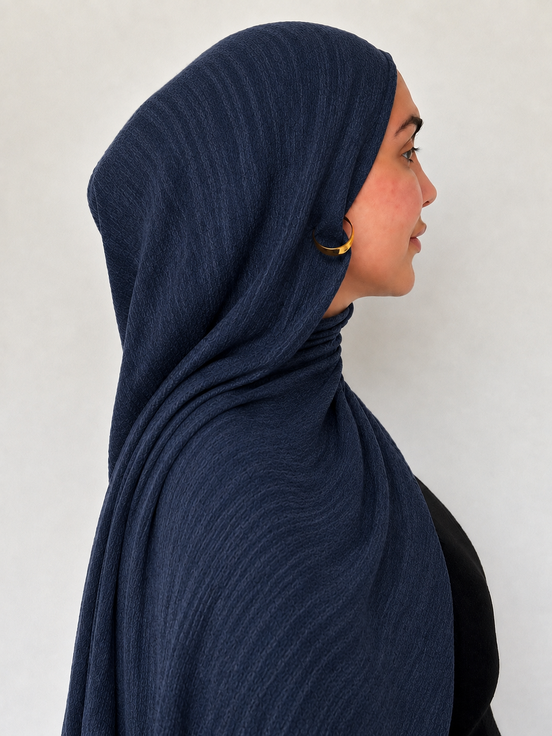 Hijab Modal - blueberry