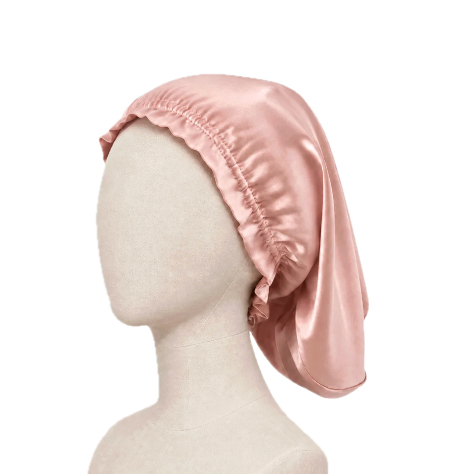 Bonnet de nuit court - soie de mûrier