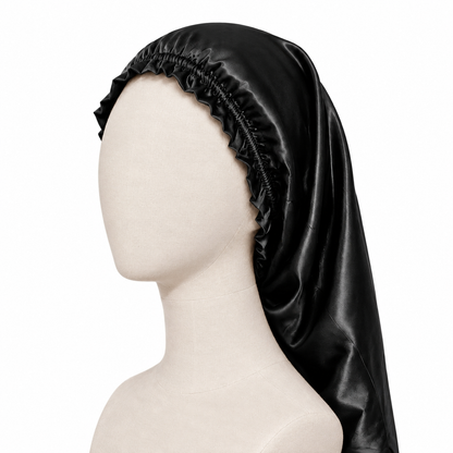 Bonnet de nuit long - soie de mûrier