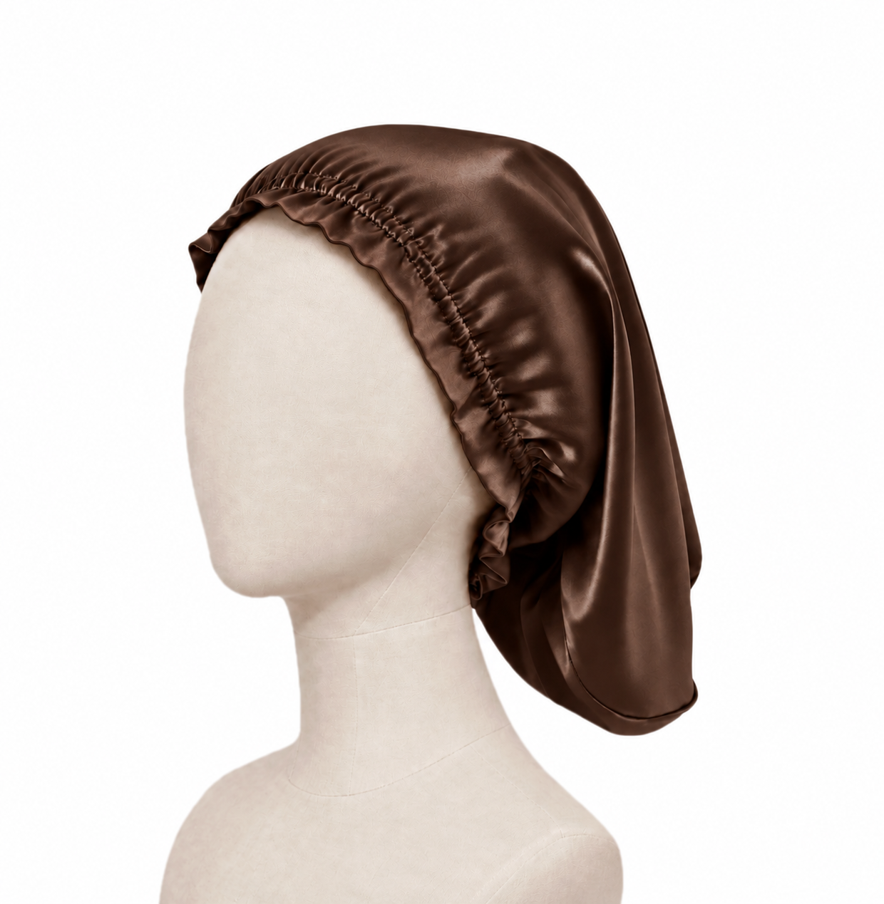 Bonnet de nuit court - soie de mûrier